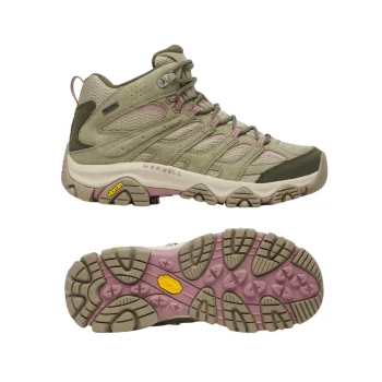 Botas Merrell Moab 3 Mid GTX marrón rosa trekking